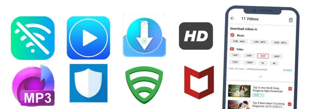 Features of VidMate Downloader